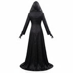 Vampire Costume | Gothic Hooded Dress | Complete Set