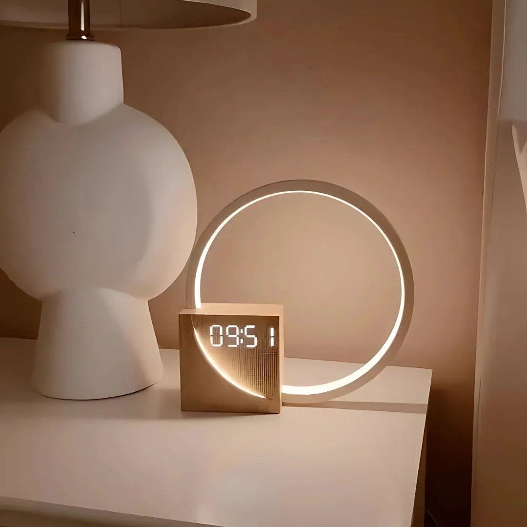 Bedside Lamp | Wake-Up Light & Alarm Clock & USB Charging