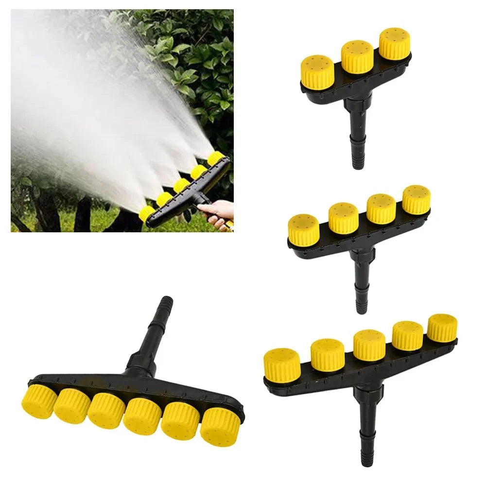 Sprinkler Nozzle | Wide Coverage & Fits 1"/1.2" Hoses