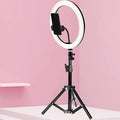 Ring Light | LED Lighting & Adjustable Tripod | 10-Inch