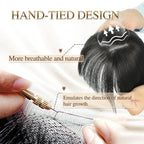 Hairpiece With Bangs | Natural-Looking Synthetic Hair & Added Volume