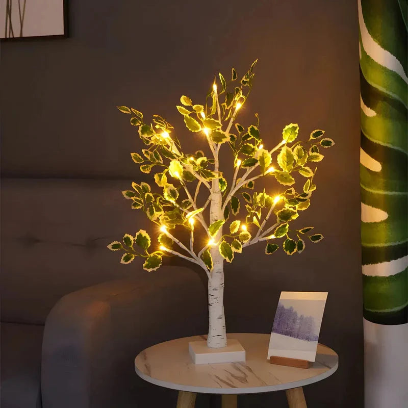 Table Lamp | Wood-Inspired Design & Warm LED