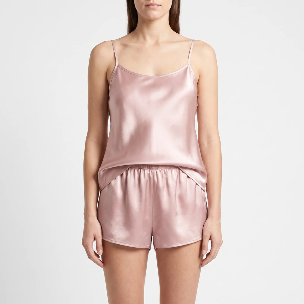 Sleepwear Set | Mulberry Silk Lightweight | Camisole & Shorts