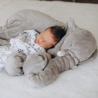 Plush Elephant Cushion | Super-Soft & PP Cotton | 40 & 60 cm