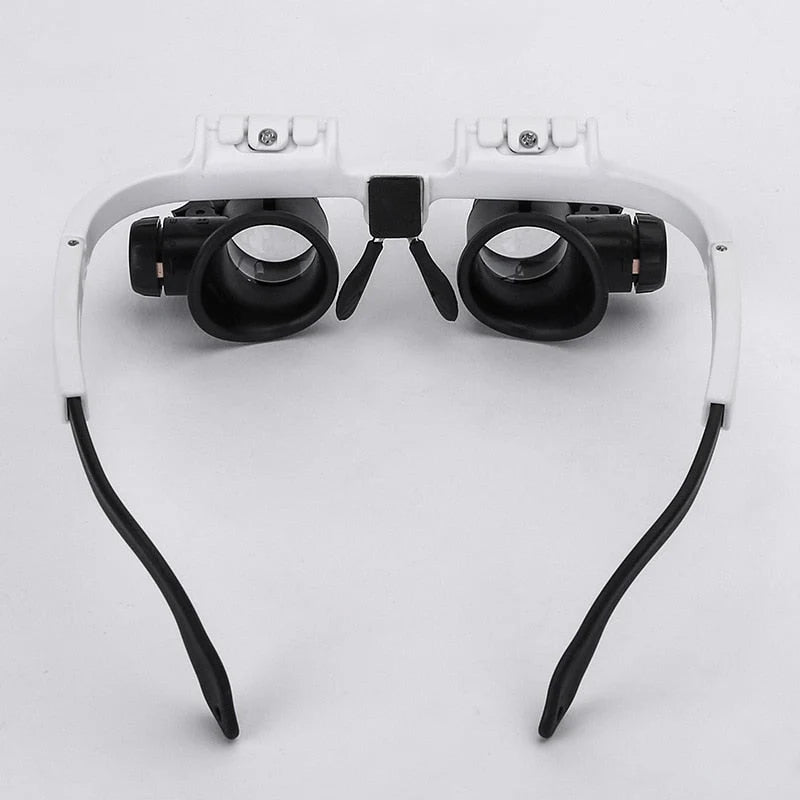 Magnifying Glasses | 3-Level LED Magnification & Adjustable Headband