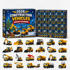Advent Calendar | Die-Cast Miniature Vehicles | 24-Piece Set