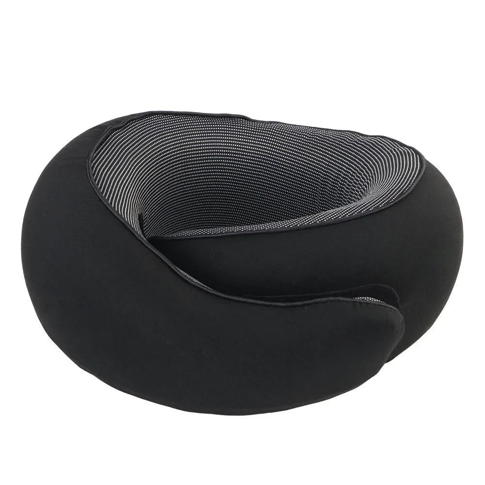 Travel Neck Pillow | U-Shaped Memory Foam & Adjustable Fit