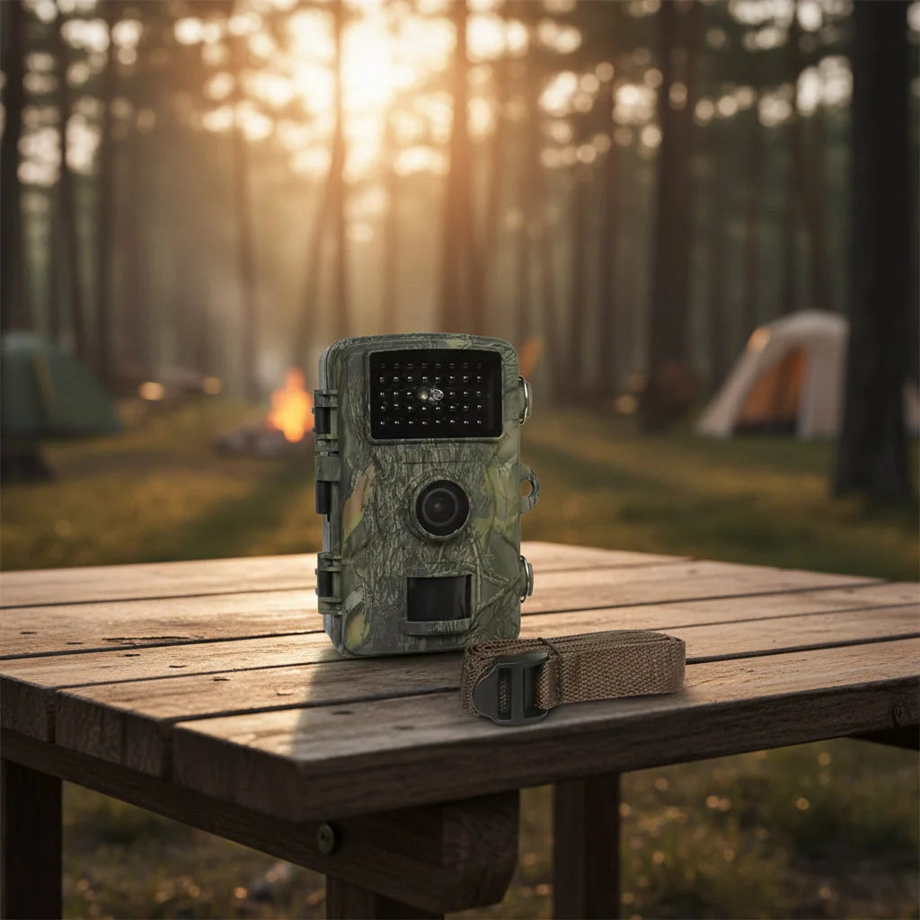 Trail Camera | 12 MP Photos & 1080P HD Video | No-Glow Night Vision