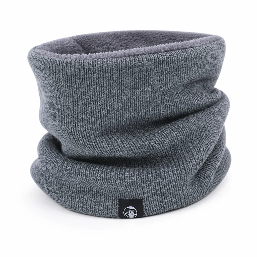 Neck Warmer | Knitted Fleece-Lined Double Insulation | Set of 2