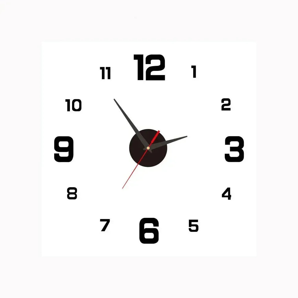 Wall Clock | Silent & Elegant Design | 20 cm