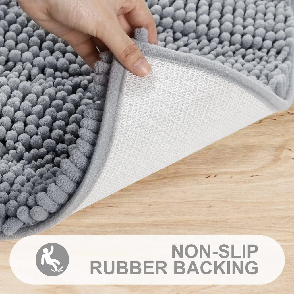 Bath Mat | Non-Slip & Quick-Absorbent | Plush Thick Texture