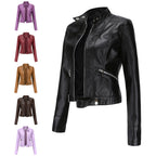 Women's Leather Jacket | Soft Genuine Leather | Classic Fitted Design