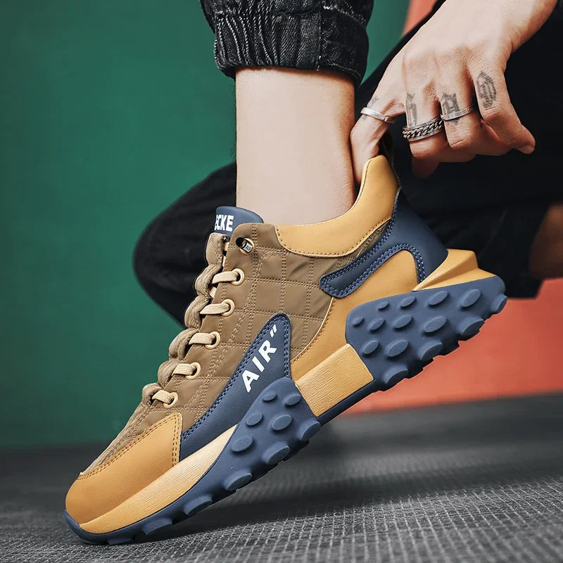 Men's Sneakers | Air-Cushioned Support | Breathable & Lightweight