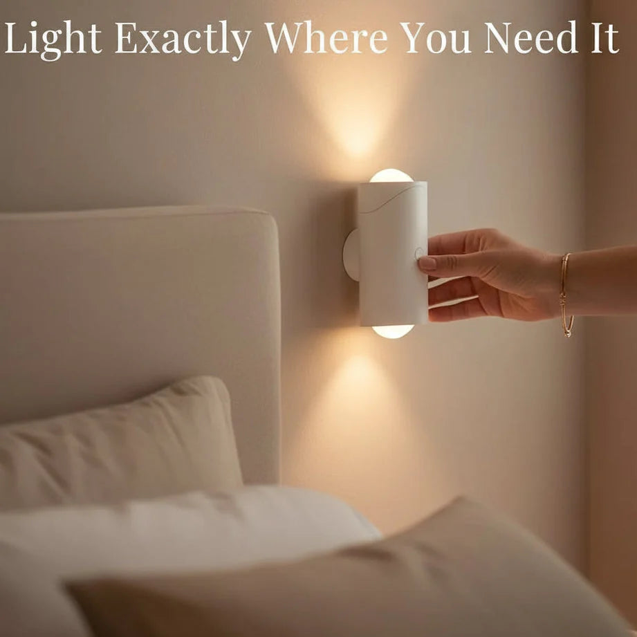 LED Night Light | Motion-Activated & Magnetic Mount | Rechargeable