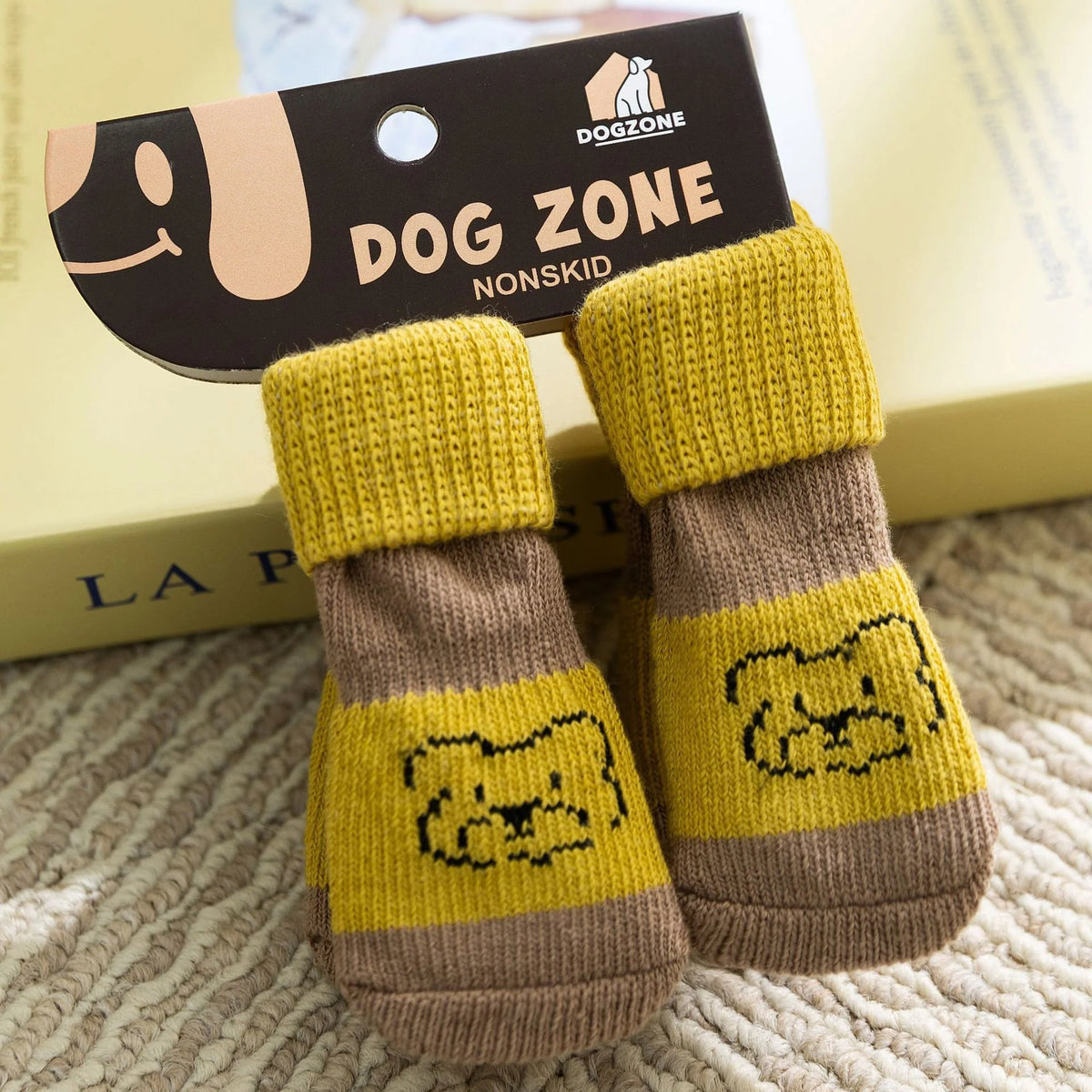 Dog Socks | Cotton & Non-Slip | Set of 4
