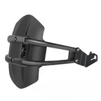 Rear Mudguard | CNC-Machined Bracket, Carbon-Fiber Look & Integrated Reflector | Multi-Model Fit