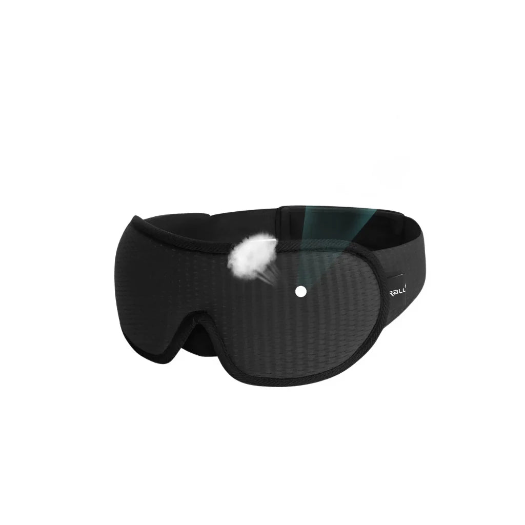 Sleep Mask | 3D Contoured Light-Reducing | Adjustable Breathable Fit