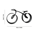 Bicycle Sculpture | Minimalist & Modern Tabletop Accent