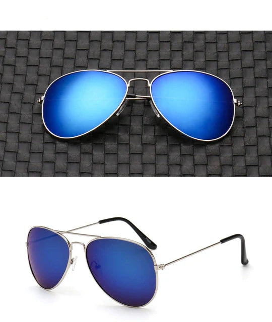 Sunglasses | Polarized UV400 Mirrored Lenses | Lightweight Alloy Frame