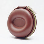 Watch Travel Case | Pebbled Leather & Velvet Lining | Compact Hard-Shell Design