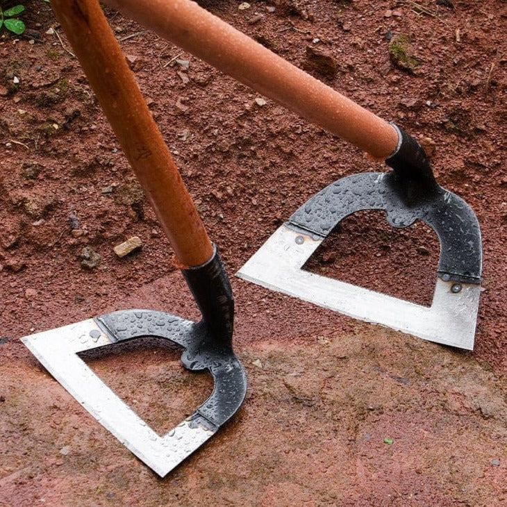 Garden Hoe | Hand-Forged Manganese Steel & Double-Action | Sizes S & M
