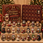 Advent Calendar | Acrylic Animal Design | 24-Day Christmas Countdown