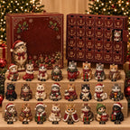 Advent Calendar | Acrylic Animal Design | 24-Day Christmas Countdown