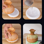 Humidifier | Wood Grain & LED Night Light