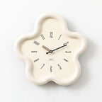Wall Clock | 3D Floral & Silent Movement | Eco-Friendly MDF & Acrylic