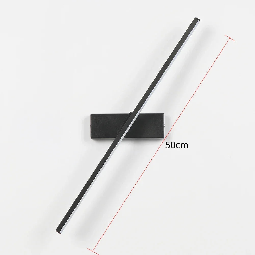 LED Wall Lamp | 330° Rotatable & Selectable Color Temperature | Three Sizes