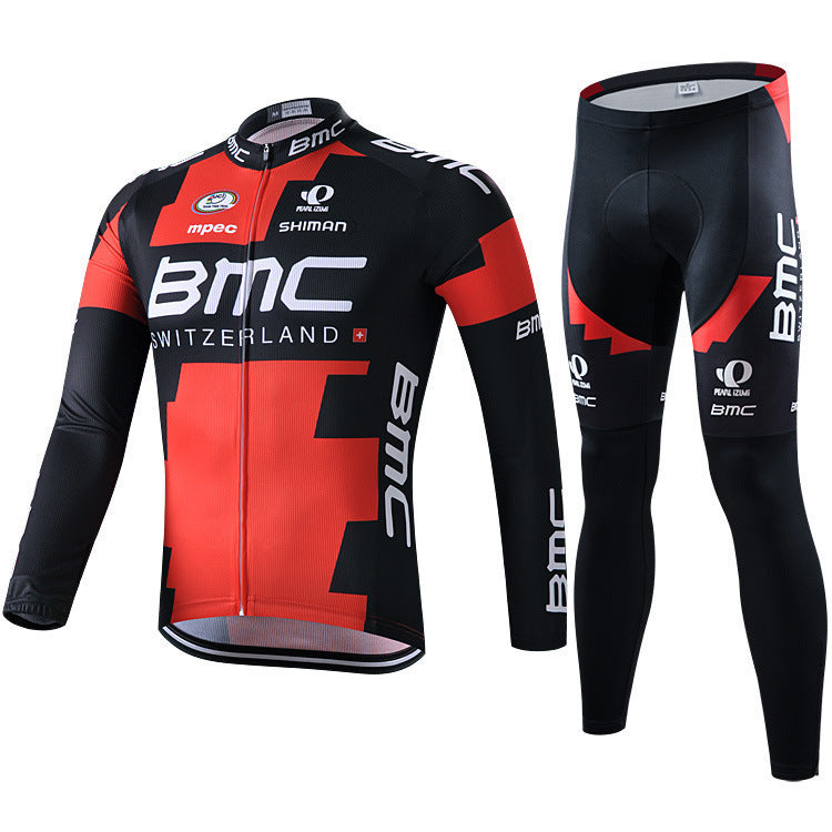 Pro Cycling-kit med lång ärm