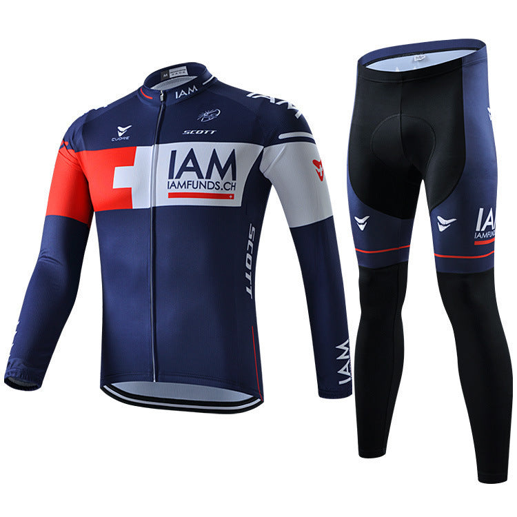 Pro Cycling-kit med lång ärm