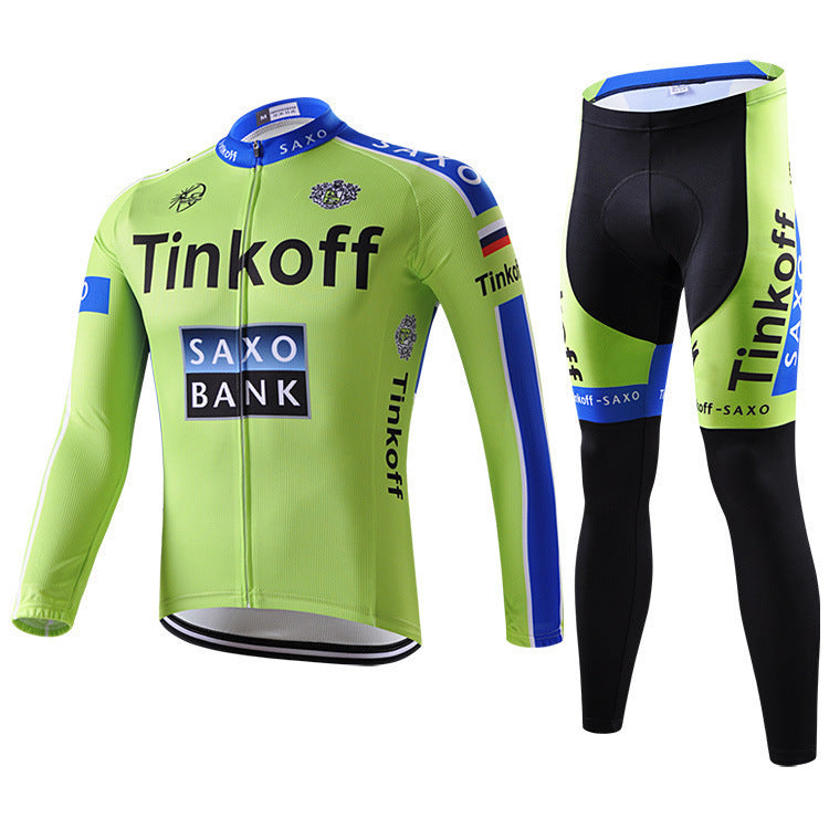 Pro Cycling-kit med lång ärm