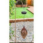 Hanging Lantern | Solar-Powered Automatic Night Light & Iron Construction