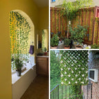 Artificial Ivy Strips | Lifelike Evergreen Leaves & Maintenance-Free | Set of 12