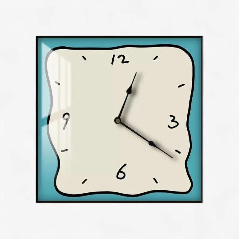 Wall Clock | Digital Clear Easy-Read Display & Wall-Mountable | 30 x 30 & 40 x 40 cm