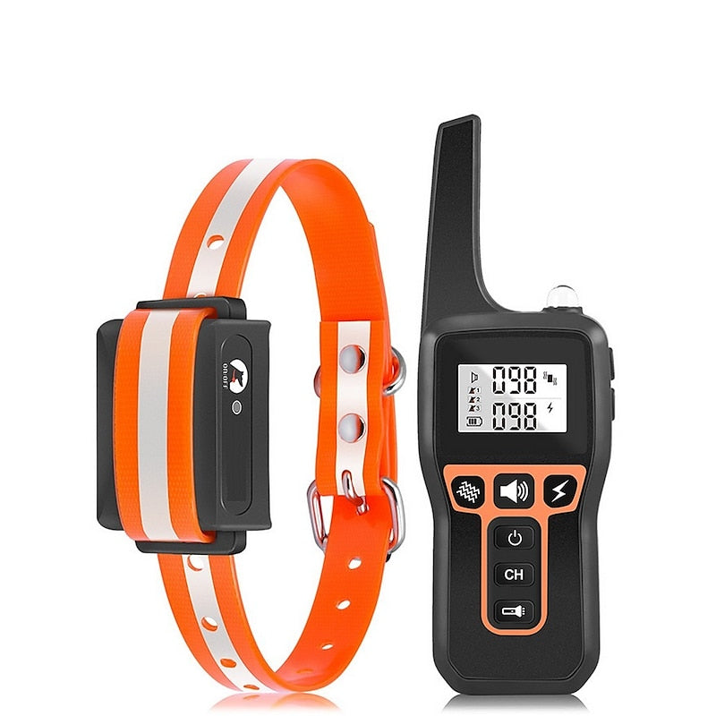 Dog Training Collar | Waterproof & Rechargeable | 1,000 m Remote Range