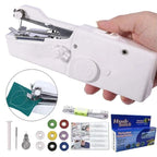 Handheld Sewing Machine | Cordless One-Hand Operation | Bobbins Included