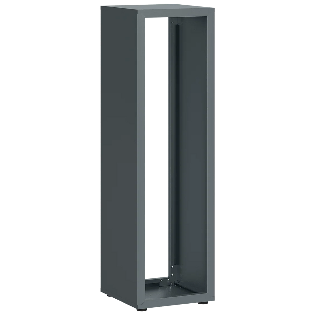 Firewood Rack | Weather-Resistant Galvanized Steel | Adjustable Feet