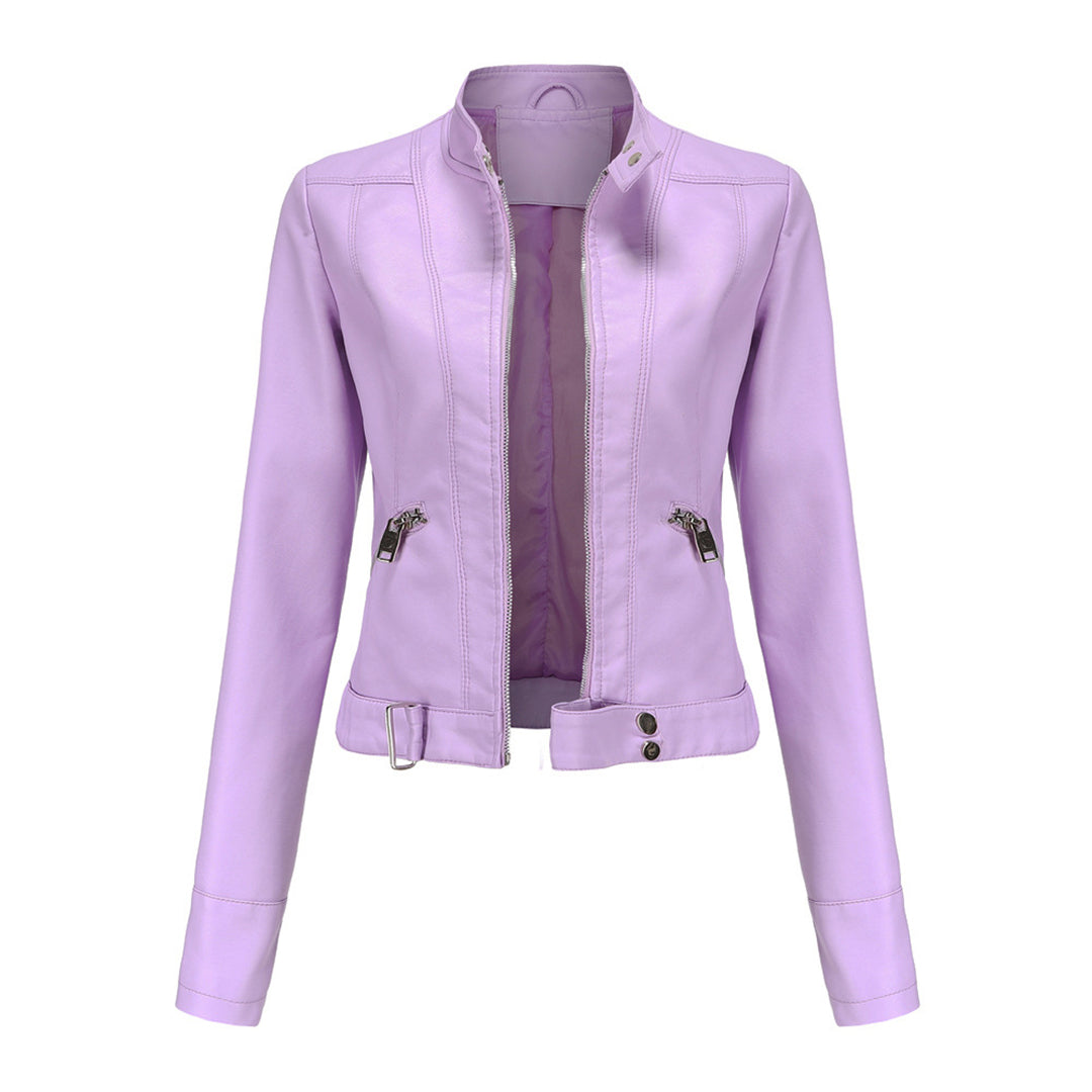 Women's Leather Jacket | Soft Genuine Leather | Classic Fitted Design
