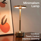 Table Lamp | Rechargeable Dimmable LED & Touch Control | IP66 Waterproof