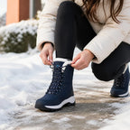 Women's Winter Ankle Boots | Cozy Lined Water-Repellent Slip-On
