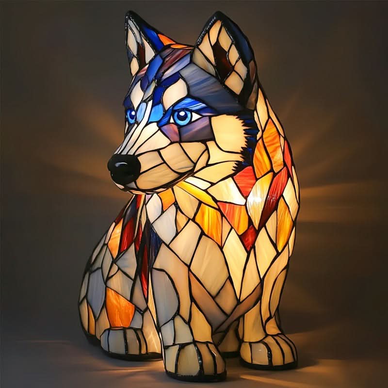 Night Light | Dog-Shaped Design & Warm LED Glow | USB Powered
