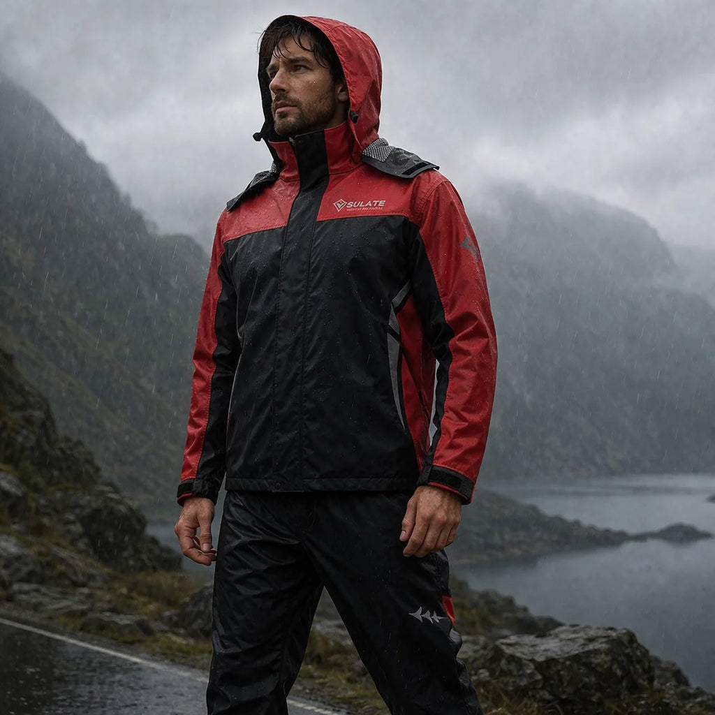 Rain Suit | Waterproof & Wind-Resistant | Lightweight & Compact-Storage