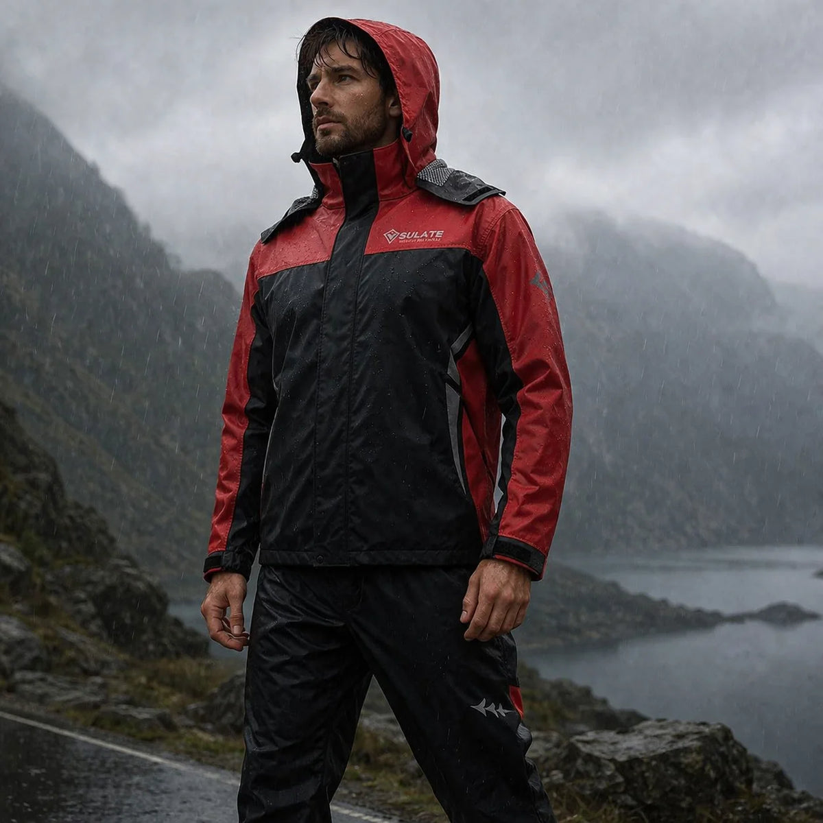 Rain Suit | Waterproof & Wind-Resistant | Lightweight & Compact-Storage