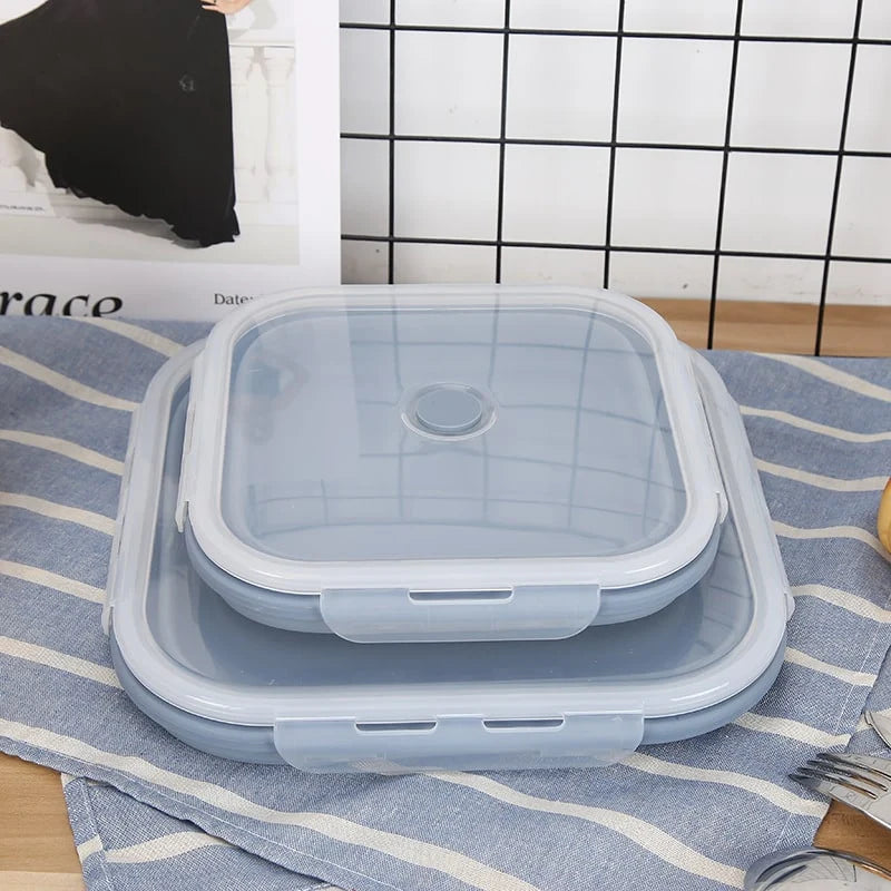 Food Storage Containers | Collapsible & Airtight | Microwave & Freezer Safe
