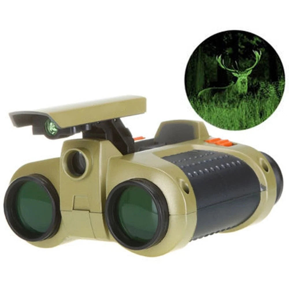 Kids Binoculars | Night Vision & Daytime Use | 25 Ft Range