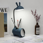 Desk Lamp | Bunny Design With Touch Controls & Pen Holder | USB-Powered LED