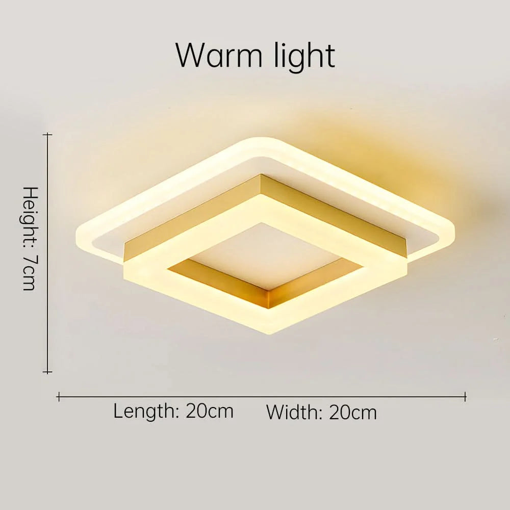 Ceiling Light | Square Modern Design & 24W Energy-Efficient LED
