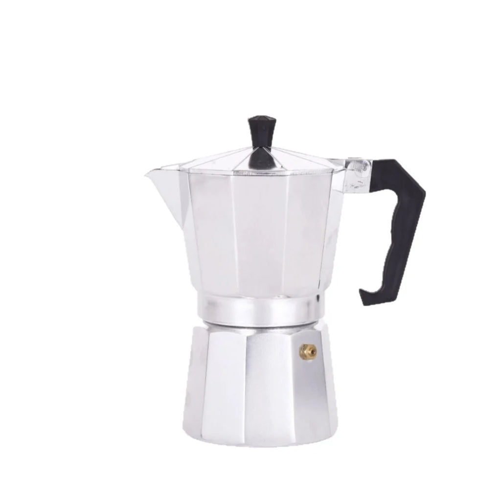 Moka Pot | Stainless Steel Induction Compatible | 1–12 Cups